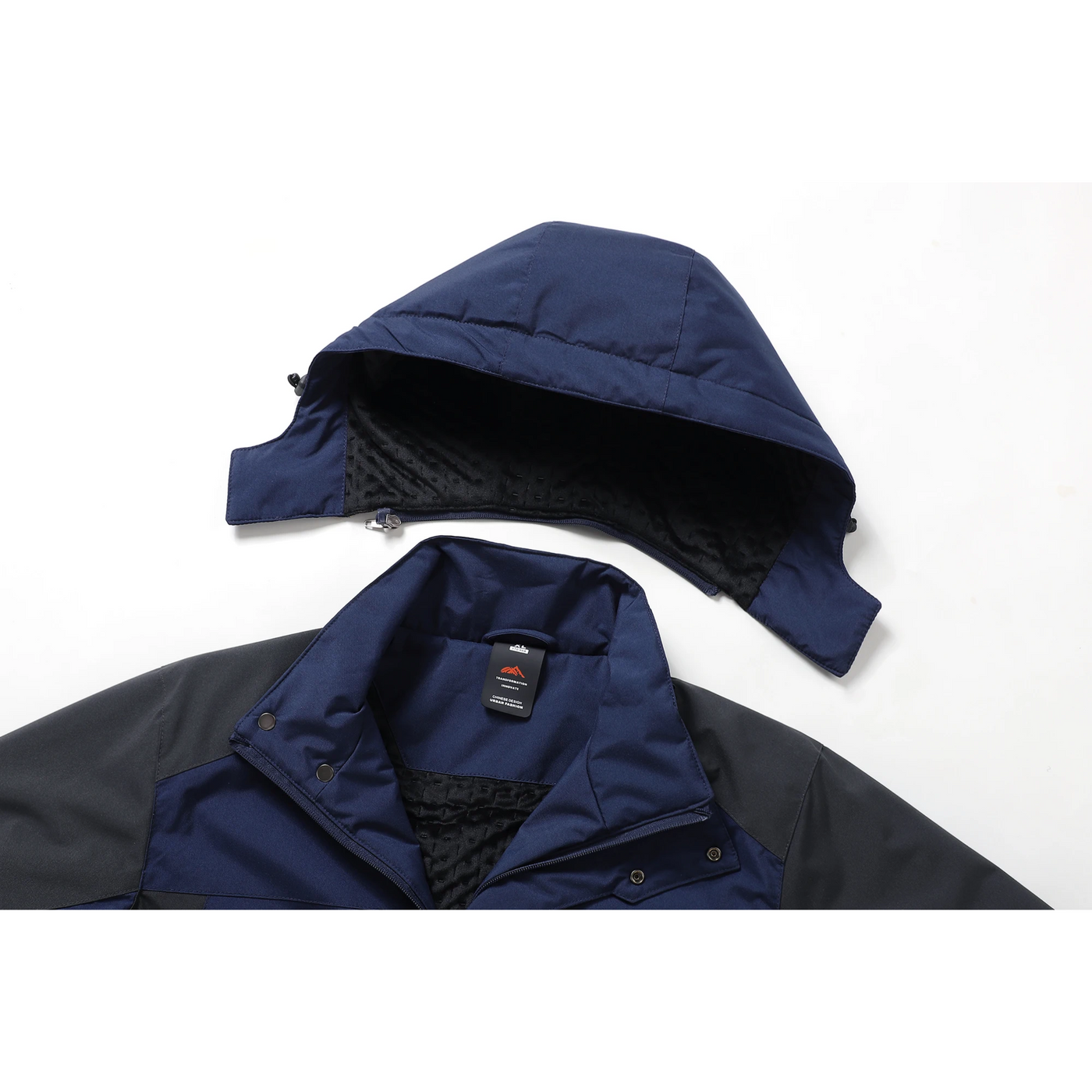 Klimtek - Wasserdichter Wintermantel Männer – Wetterfest, Atmungsaktiv, Mit Kapuze