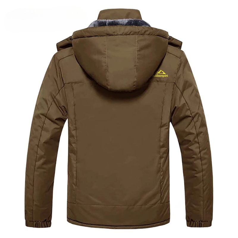 Wintrex - Wasserdichter Wintermantel Männer – Winddicht, Fleece Gefüttert, Outdoorjacke