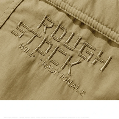 Mantzen - Wintermantel Männer, Strapazierfähige Jacke mit Reißverschlusstaschen