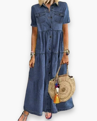 Damen Elegantes Maxi Kleid | Vielseitig