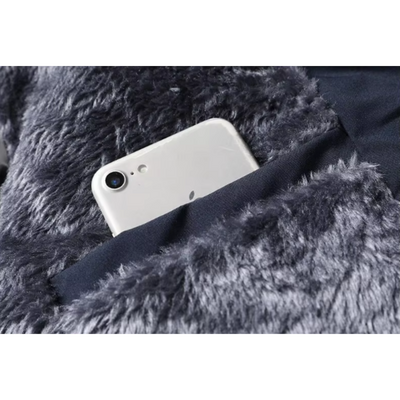 Ralvenn - Gewattierte Jacke Herren Leicht Gefüttert Übergangsjacke Mit Reißverschluss