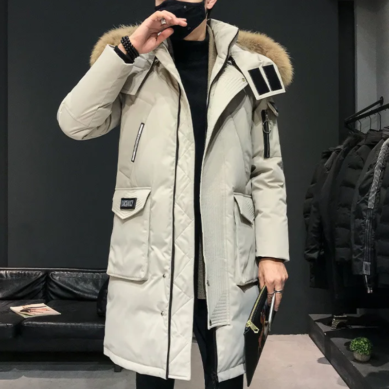 Trotman - Parka Winterjacke Herren – Warm, Wetterfest, Outdoorjacke