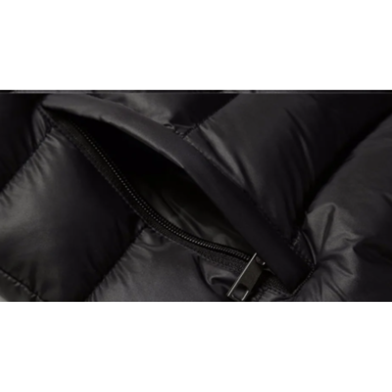 Zindrak - Gewattierte Jacke Herren Winddicht Dick Gefüttert Winterjacke