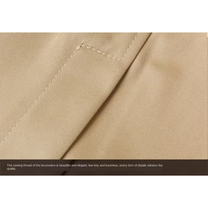 Mantrex - Langer Mantel Herren Eleganter Wintermantel Warm Gefüttert Mit Revers