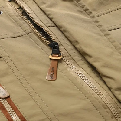 Lodenix - Wintermantel Männer mit Kapuze, Wasserdichte Outdoor-Jacke mit Taschen