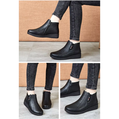 Frostia - Damen Winterstiefel mit Warmfutter und rutschfester Sohle