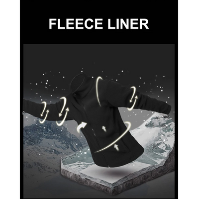 Hiverno - Wasserdichter Wintermantel Männer – Winddicht, Leicht, Outdoorjacke