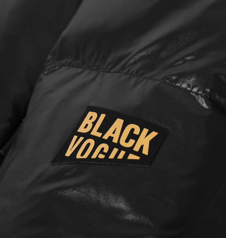 Jackfed - Daunenjacke Herren Glänzend Warm Gefüttert Mit Kapuze Winterjacke