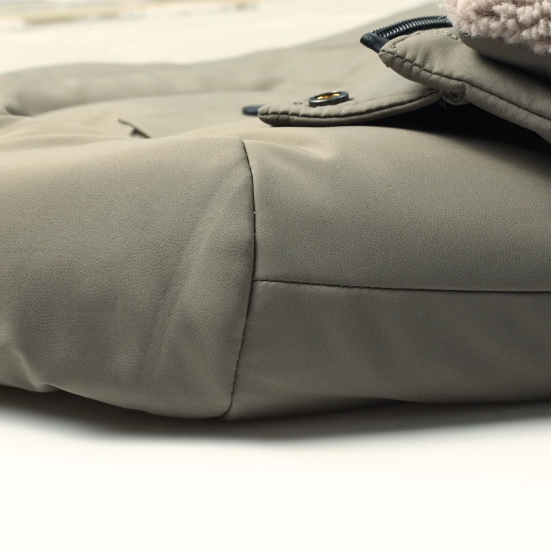 Sturmdk - Daunenjacke Herren Warm Gefüttert Winterjacke Mit Kapuze und Taschen