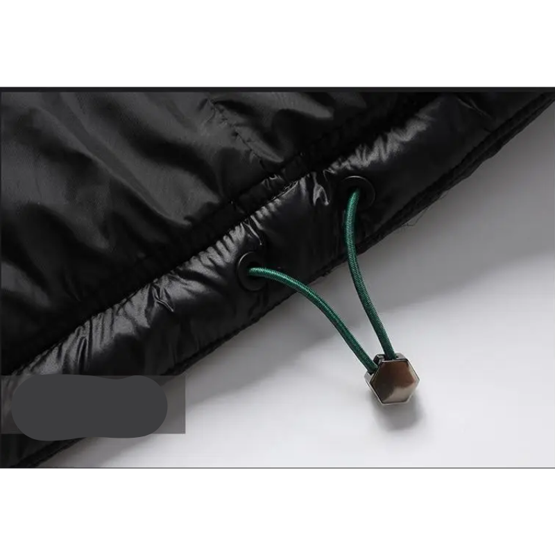 Arctmax - Daunenjacke Herren Warm Gefüttert Winterjacke Mit Fleecekragen