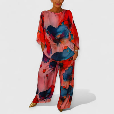 Moniek | Zweiteiliges Set mit abstraktem Muster