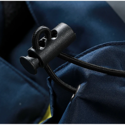 Glitzer - Wasserdichter Wintermantel Männer – Warm Gefüttert, Wetterfest, Mit Kapuze