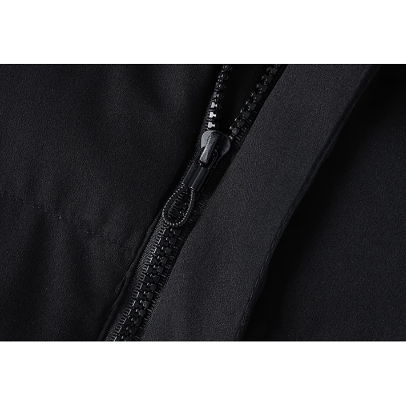 Eismund - Langer Wintermantel Herren Warm Gefüttert Mit Kapuze Winddicht