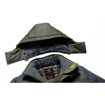 Frostix - Wasserdichter Wintermantel Männer – Warm, Wetterfest, Mit Kapuze