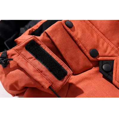 Wettsch - Pufferjacke Herren Übergangsjacke Winddicht Steppjacke Kapuze