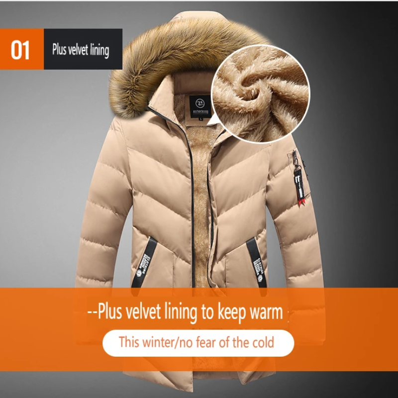 Weissak - Parka Winterjacke Herren – Wetterfest, Outdoorjacke, Fleece Innenfutter