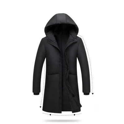 Windman - Parka Winterjacke Herren – Wetterfest, Leicht, Outdoorjacke