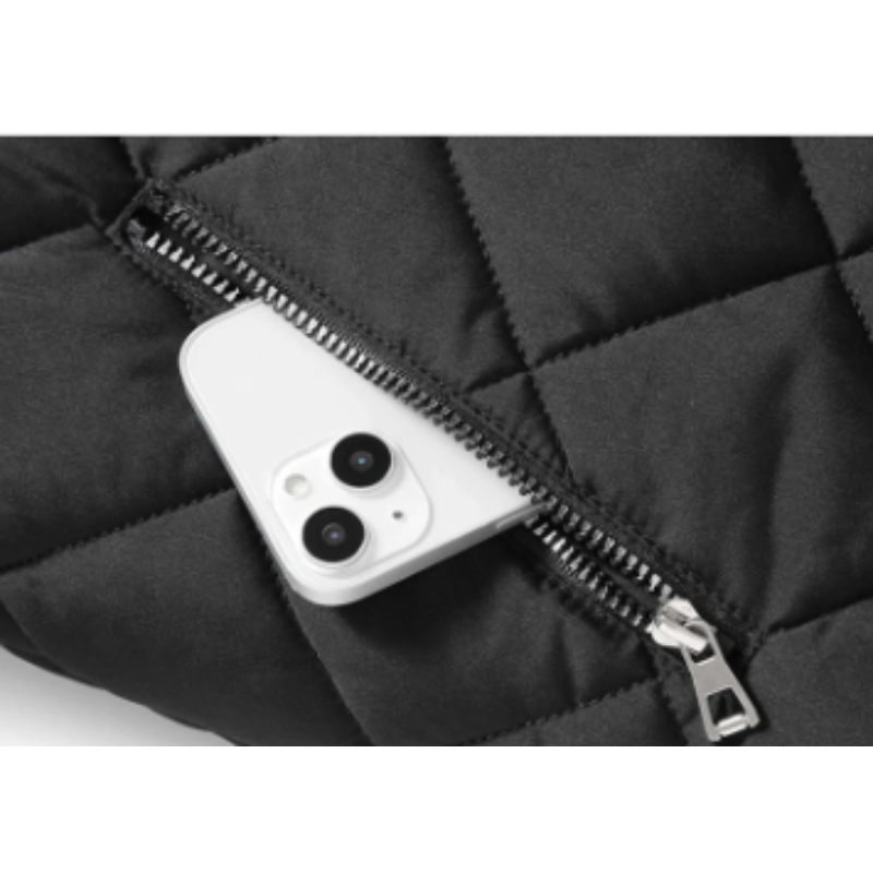 Falkron - Gewattierte Jacke Herren mit Fleecefutter und Reißverschlusstaschen