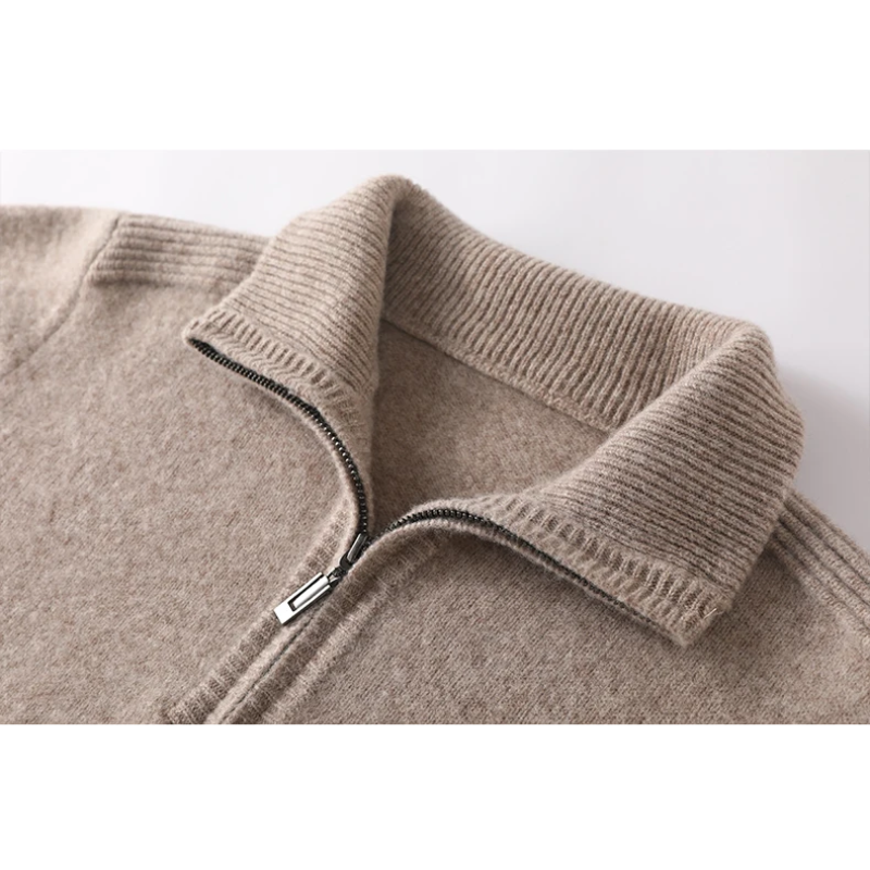 Wollpro - Wollpullover Herren – Warmer Rollkragenpullover für Wintertage