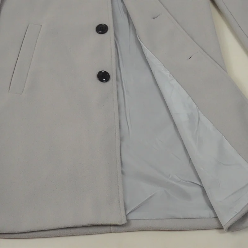 Waldbor - Klassische Mantel Jacke Herren – Eleganter Herbst Winter Übermantel