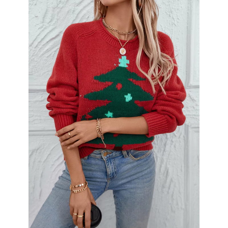Lichti - Weihnachtspullover – Festlich, Bequem, Mit Weihnachtsmann-Motiv