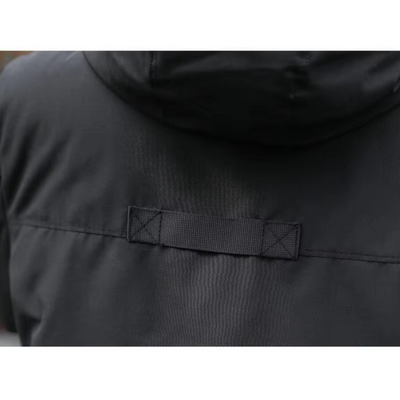 Ruhigak - Parka Winterjacke Herren – Winddicht, Warm Gefüttert, Mit Kapuze