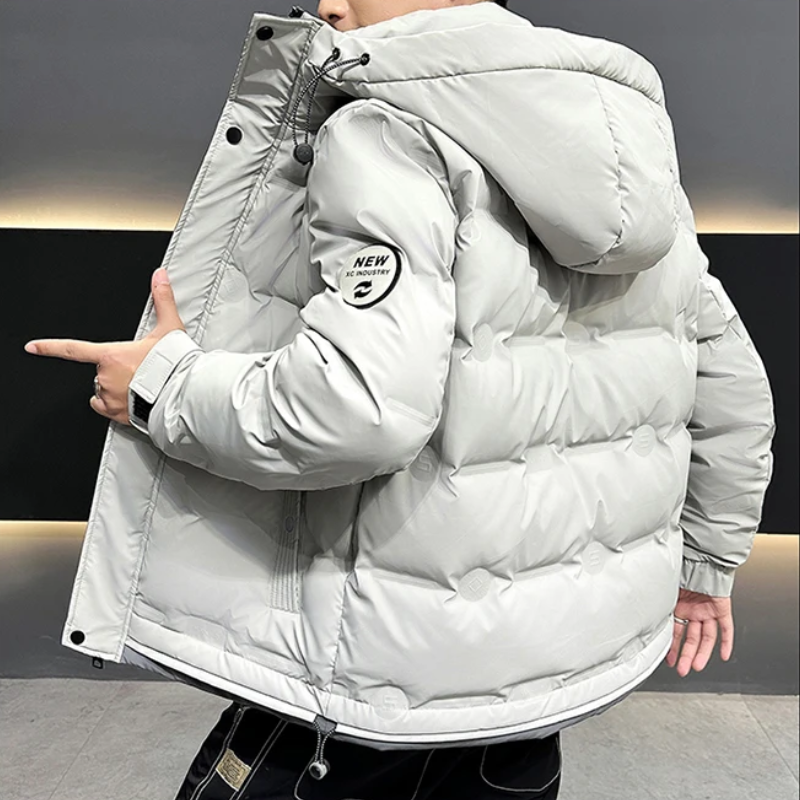 Kälteex - Daunenjacke Herren Warm Gefüttert Übergangsjacke Mit Reißverschluss