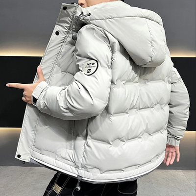 Kälteex - Daunenjacke Herren Warm Gefüttert Übergangsjacke Mit Reißverschluss