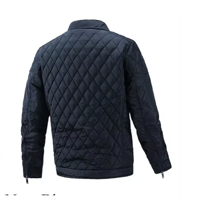 Marikon - Gewattierte Jacke Herren mit Reißverschluss und Stehkragen-Design