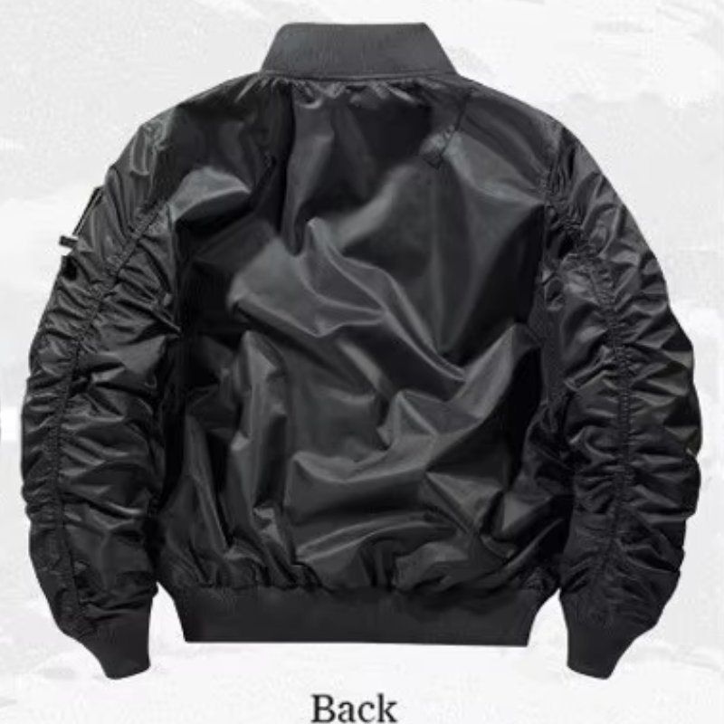 Bergwor - Wintermantel Männer, Warm gefütterte Jacke mit Reißverschlusstaschen