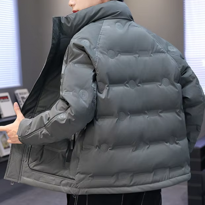 Wintexx - Daunenjacke Herren Warm Gefüttert Winddicht Mit Kapuze