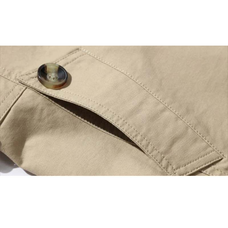 Nordgra - Langer Mantel Herren Stilvoller Trenchcoat Mit Gürtel und Revers