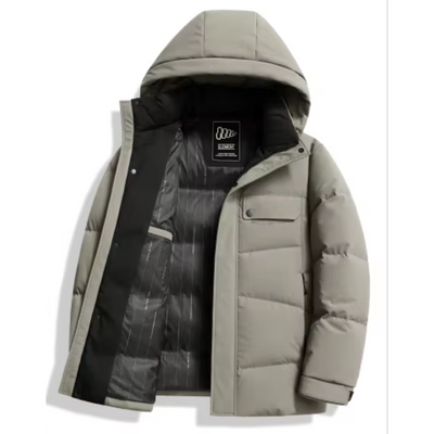 Eisplum - Daunenjacke Herren Leicht Gefüttert Steppjacke Übergangsjacke