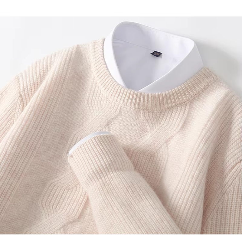 Alpmaxx - Wollpullover Herren – Klassischer Pullover für Alltag & Freizeit