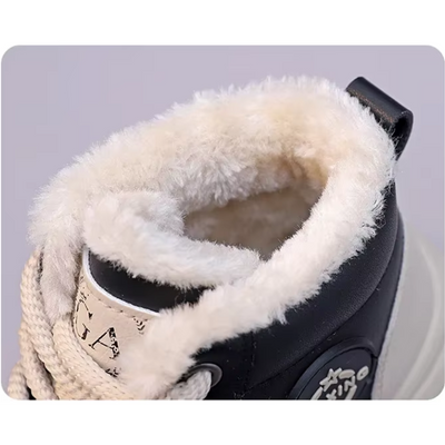 Glancia - Damen Winterstiefel mit Plateau und warmem Innenfutter