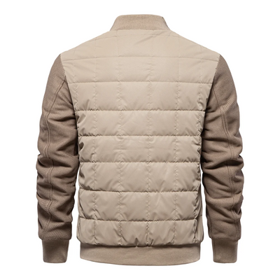 Vindorx - Gewattierte Jacke Herren Winddicht Steppjacke Mit Knopfleiste