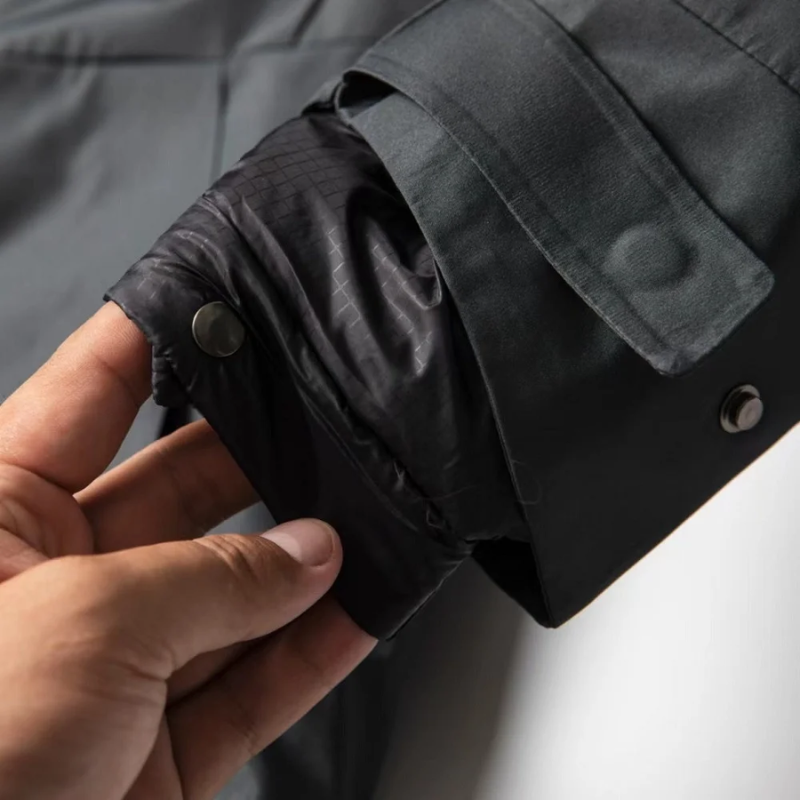 Nordlan - Wasserdichter Wintermantel Männer – Thermo Fleece, Winddicht, Outdoor