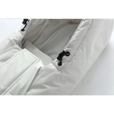 Wärmell - Langer Wintermantel Herren Mit Kapuze Warm Gefüttert Winddicht