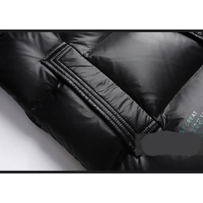 Arctmax - Daunenjacke Herren Warm Gefüttert Winterjacke Mit Fleecekragen