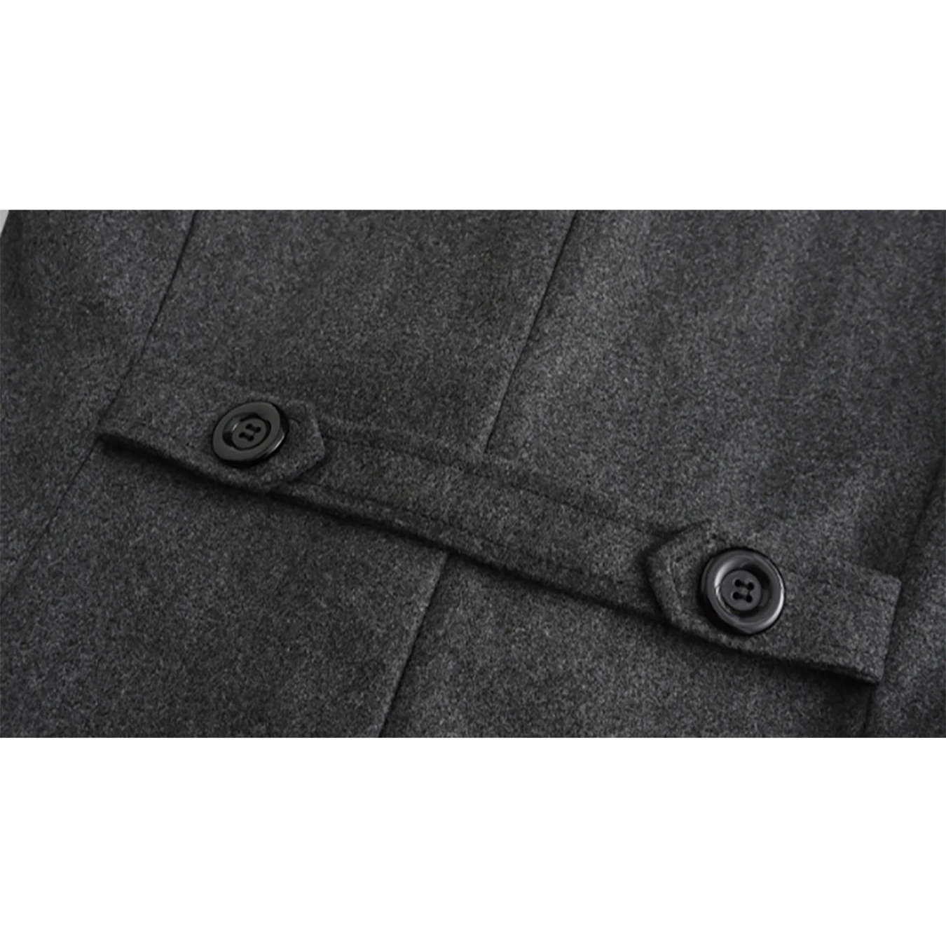 Gravend - Stilvolle Mantel Jacke Herren – Doppellagiger Winter Trenchcoat