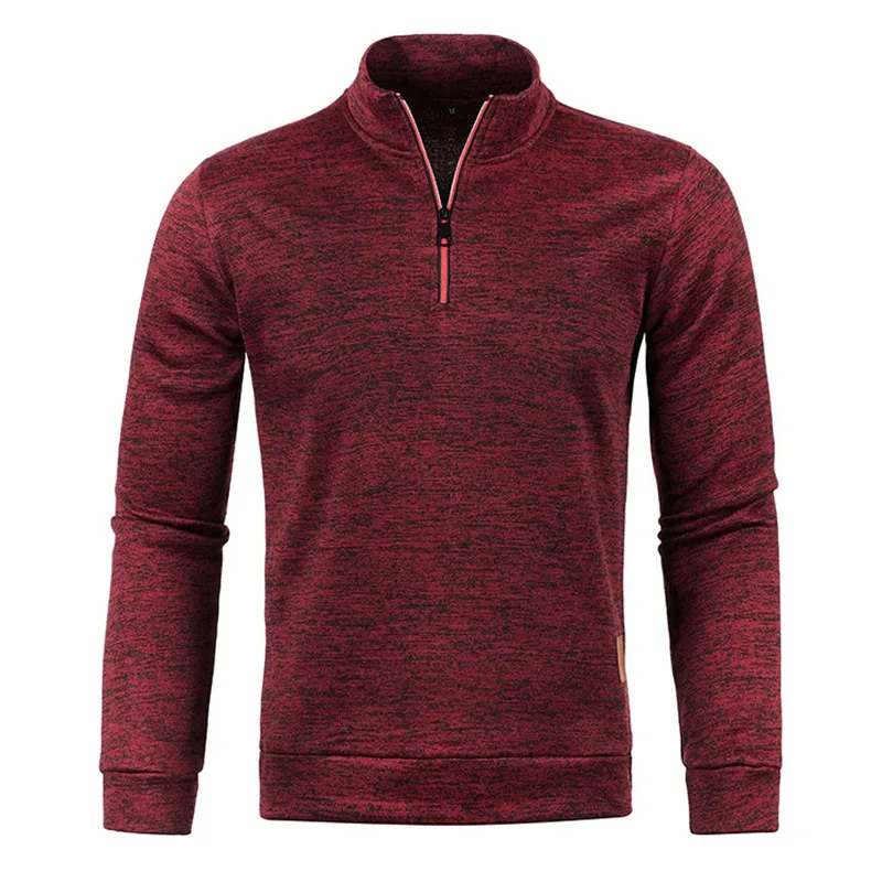 Winpull - Zeitloser Pullover mit Reißverschluss Herren – Weich & Komfortabel