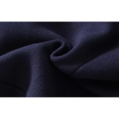 Wanderk - Mantel Jacke Herren – Modischer Wintermantel mit Stehkragen und Futter