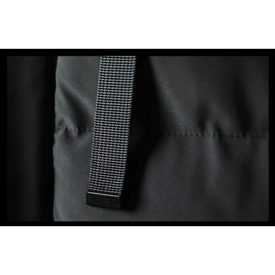 Trauwol - Langer Wintermantel Herren – Warmer Daunenparka mit Kapuze und Taschen