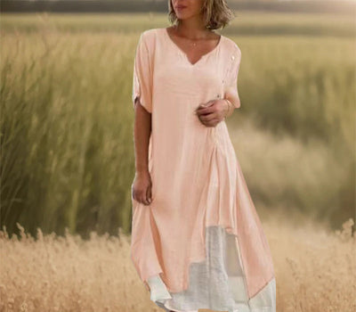 Phoebe | Zweiteiliges, schwebendes Midikleid für Damen