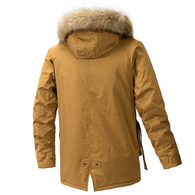 Frostam - Parka Winterjacke Herren – Warm, Wetterfest, Outdoorjacke