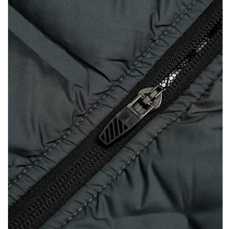 Nordfed - Daunenjacke Herren Winddicht Wasserdicht Lange Winterjacke Kapuze