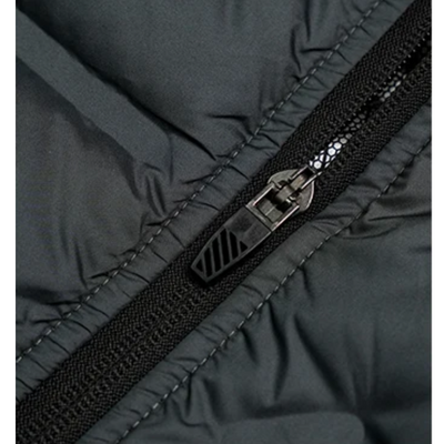 Nordfed - Daunenjacke Herren Winddicht Wasserdicht Lange Winterjacke Kapuze