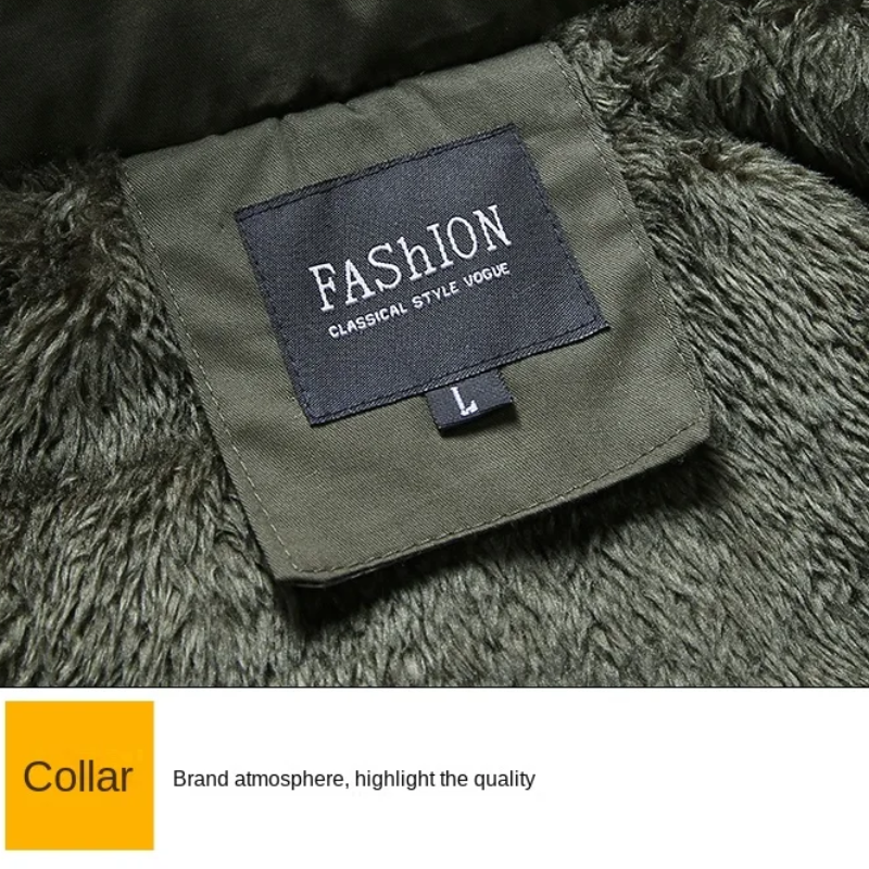 Starkal - Parka Winterjacke Herren – Fleece Gefüttert, Winddicht, Mit Kunstfellkapuze