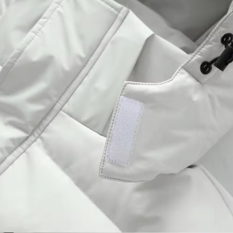 Wärmell - Langer Wintermantel Herren Mit Kapuze Warm Gefüttert Winddicht