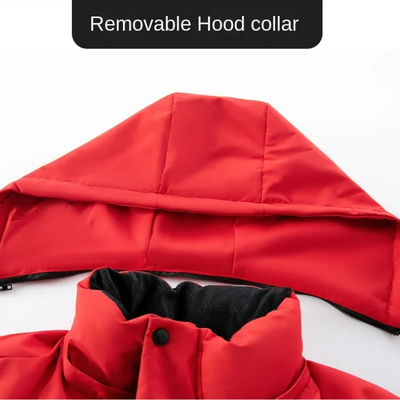 Kühlken - Parka Winterjacke Herren – Lang, Warm Gefüttert, Mit Kapuze